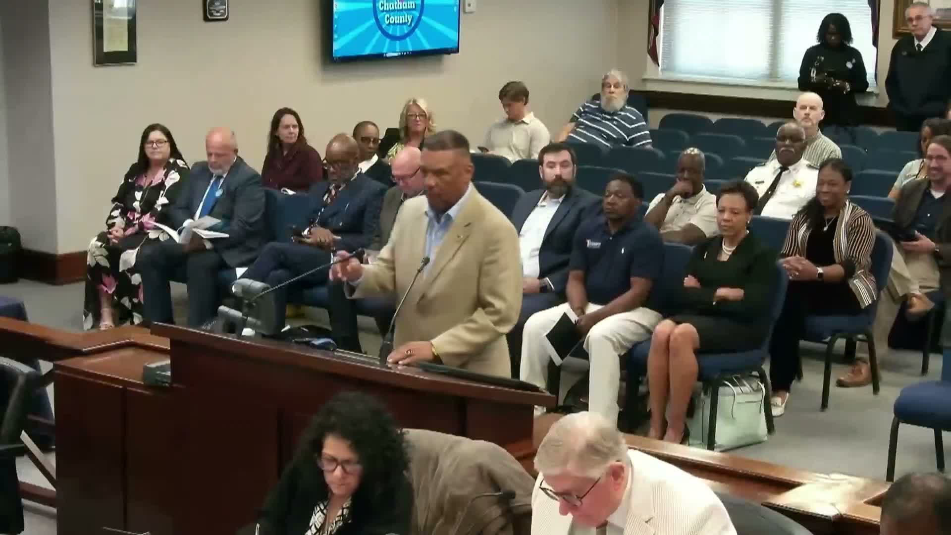 LePageville Memorial Cemetery master plan presented to Chatham County commissioners