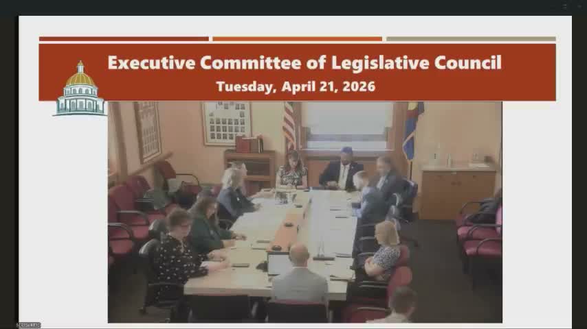 Executive committee asks Legal Services to draft resolution setting Jan. 11, 2027 as session start