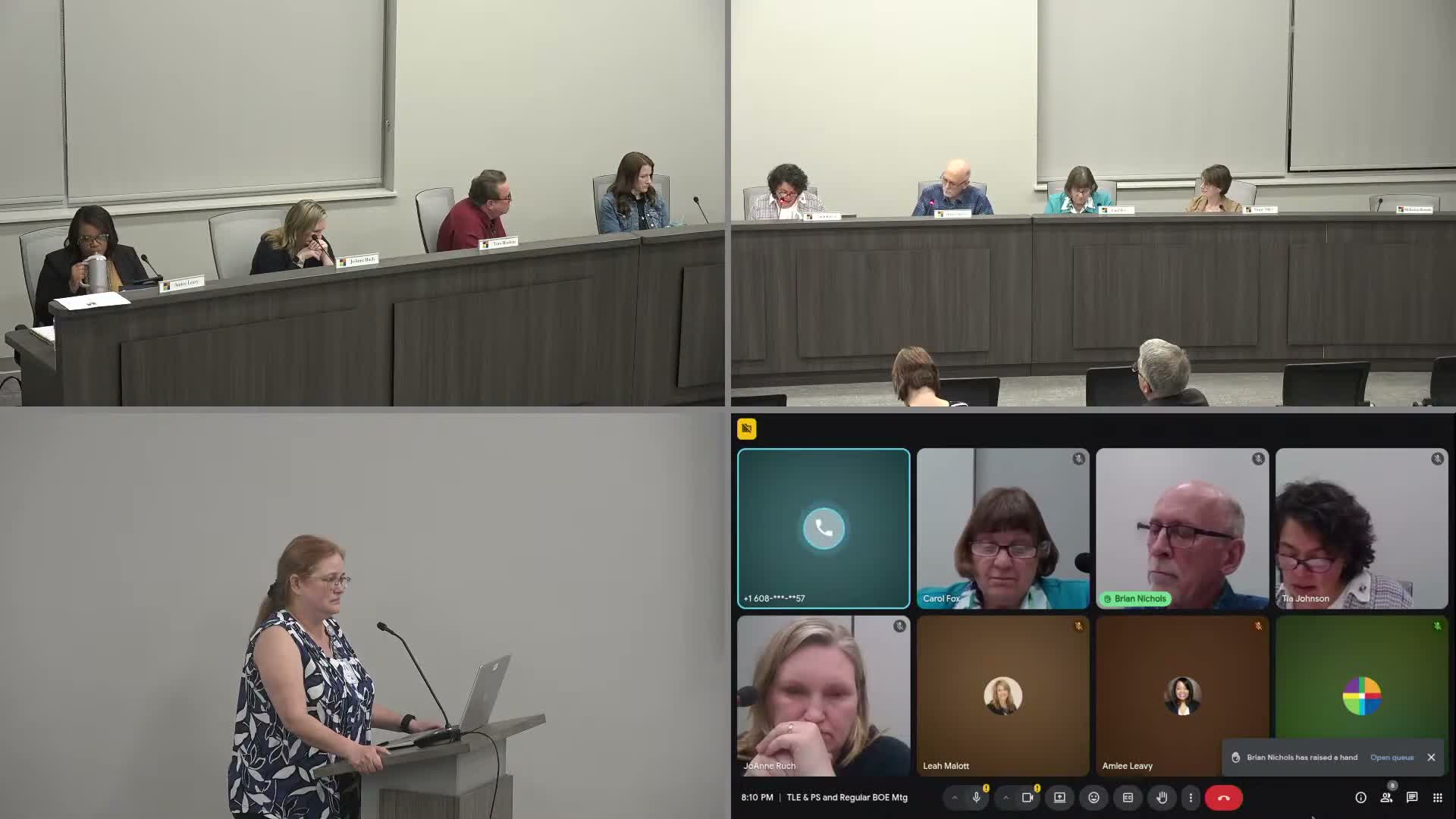 Beloit board splits on administrative placements; amends and later approves proposed positions