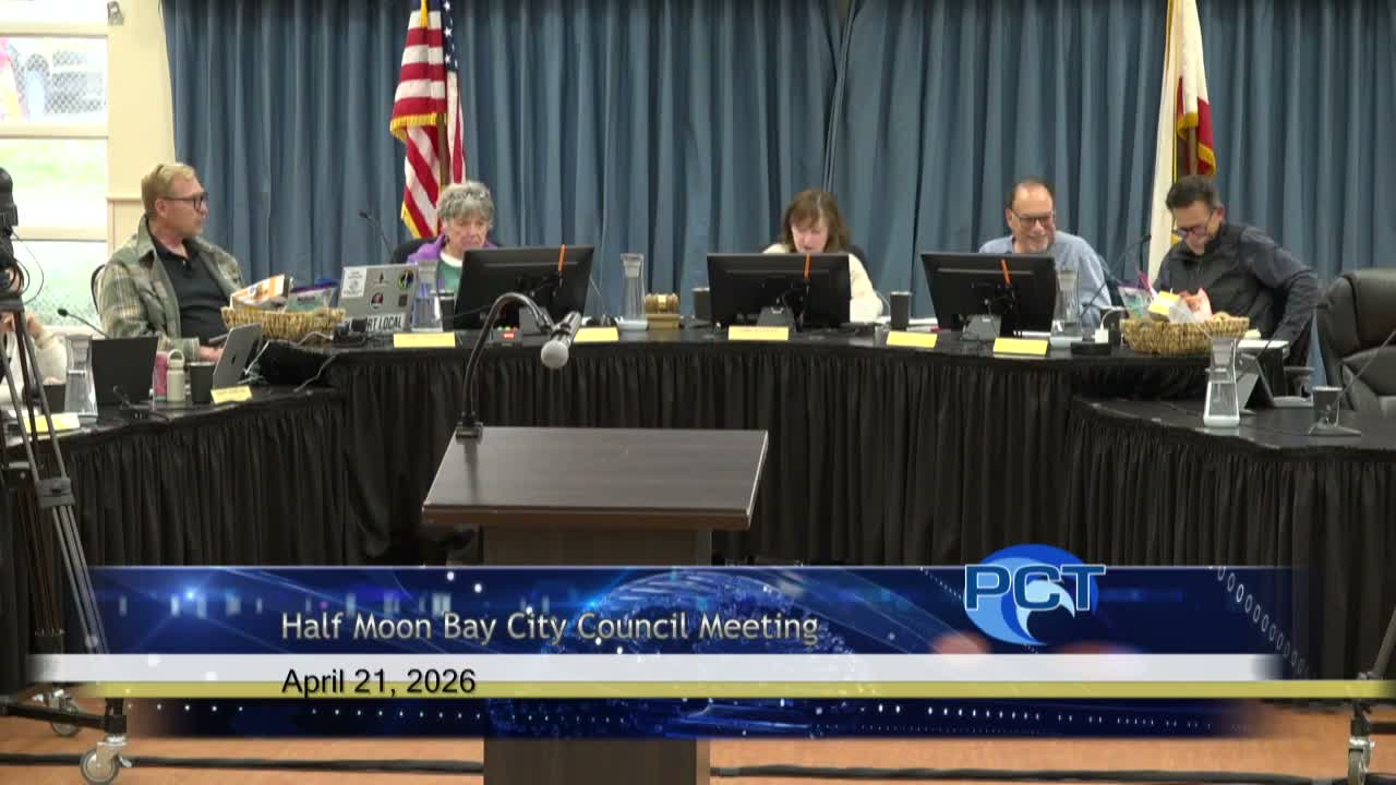 Council unanimously continues Half Moon Bay Hotel BID assessment for 2026-27
