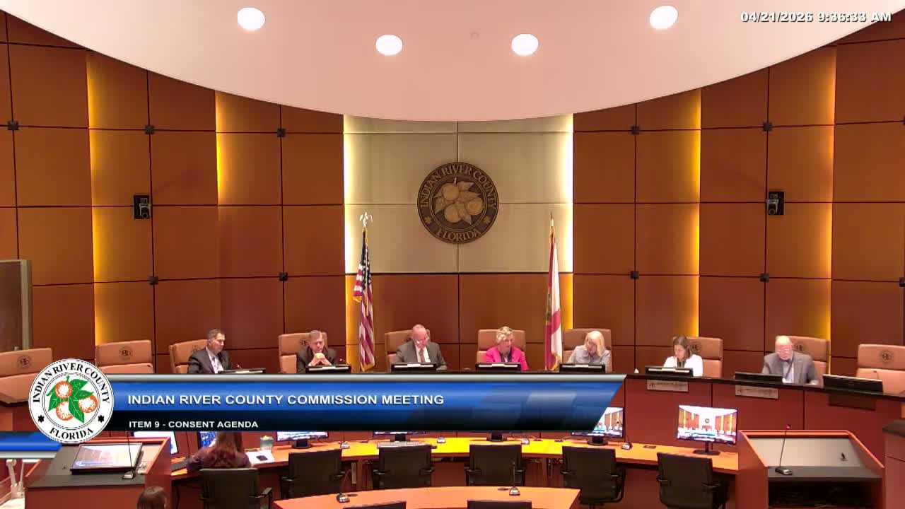 County accepts donations to fund pump‑out vessel to curb sewage in Indian River Lagoon