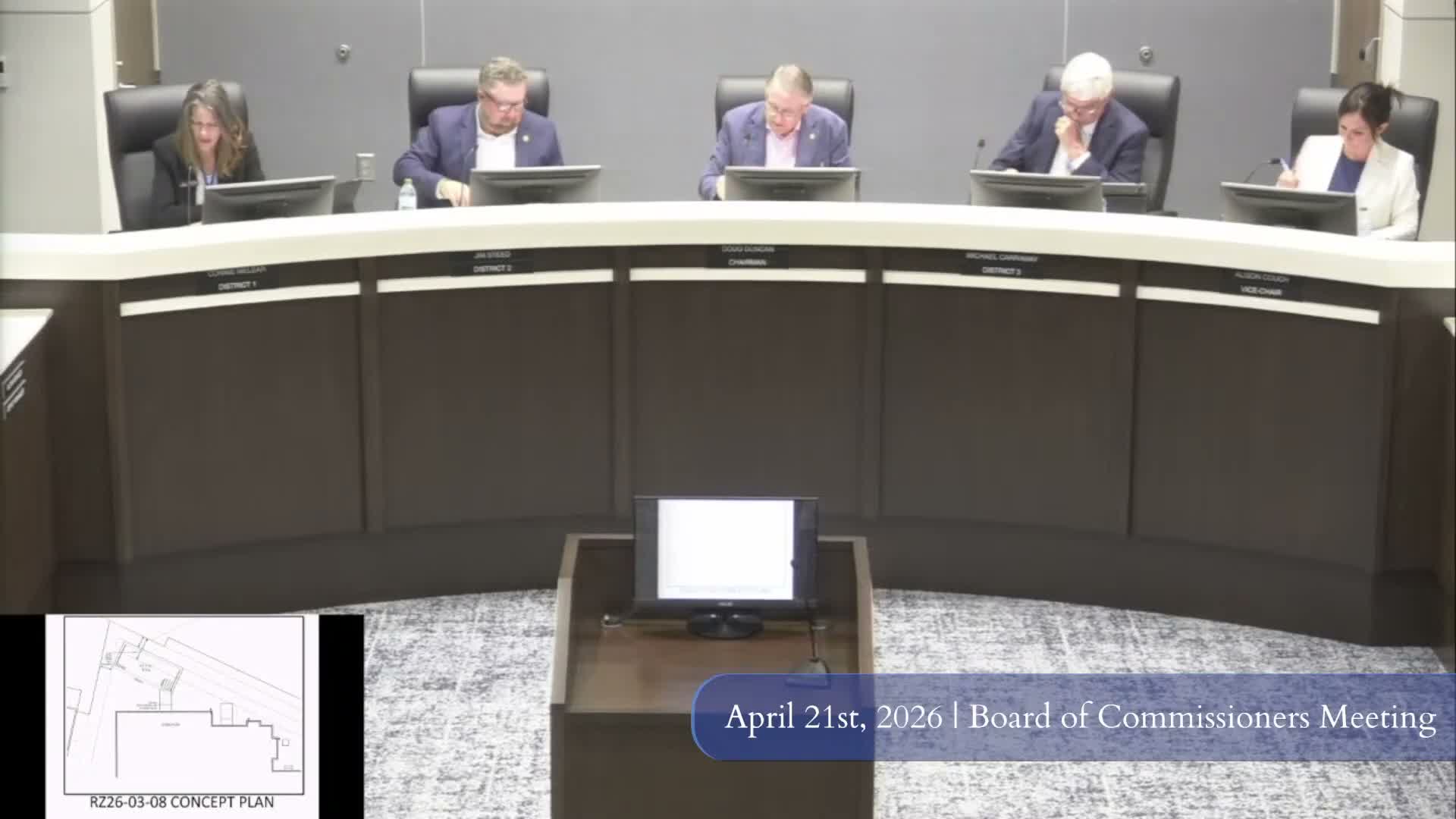 Columbia County approves rezoning despite neighbor’s access objection citing state law