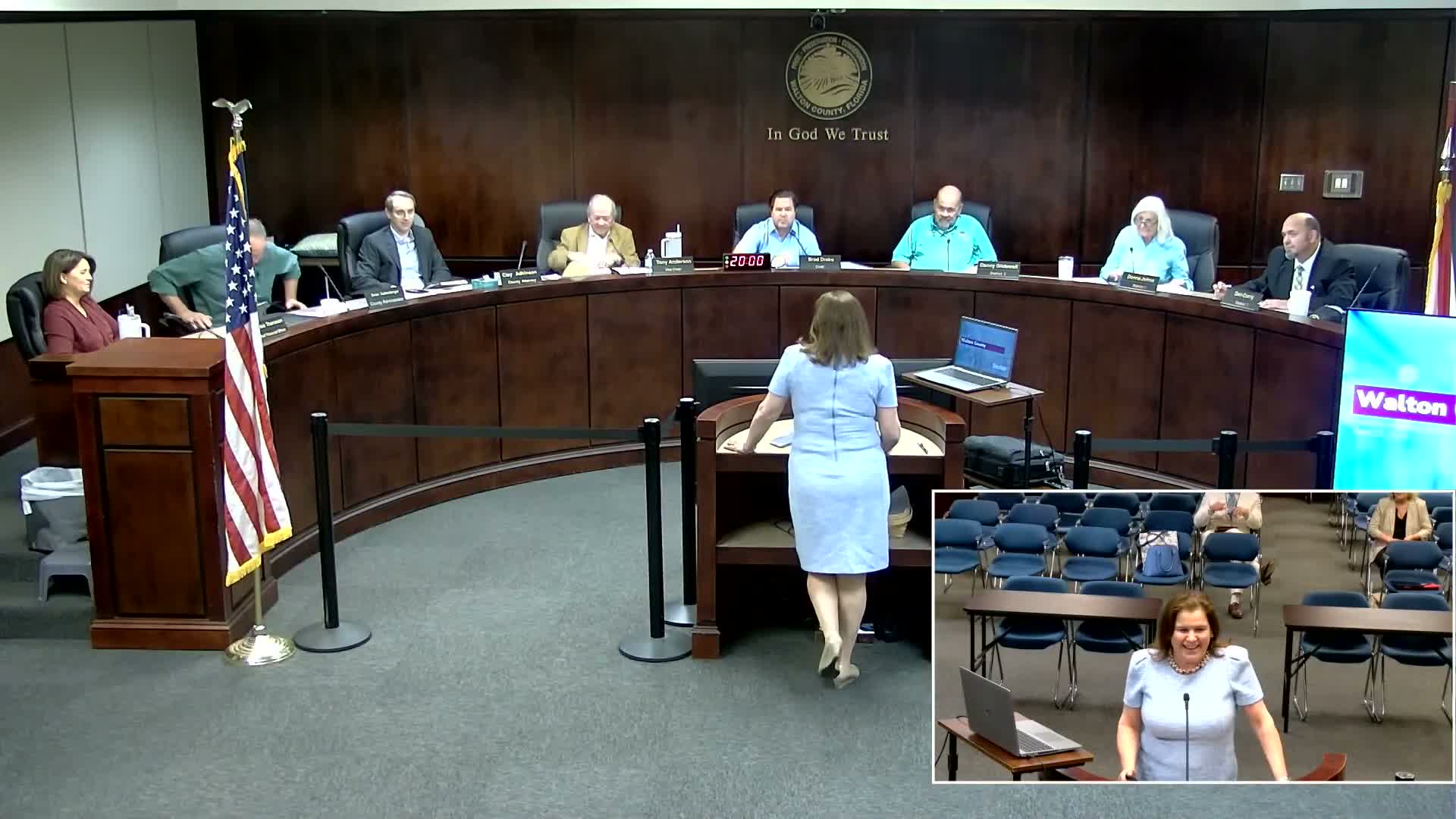 Walton County commissioners hear pitches from three federal lobbying firms ahead of selection vote