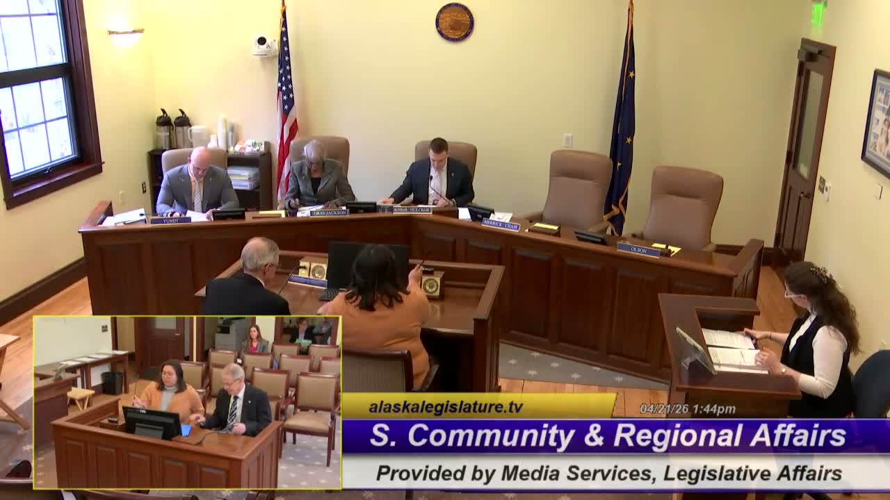 Committee advances SB 265, sponsor present but no public testimony