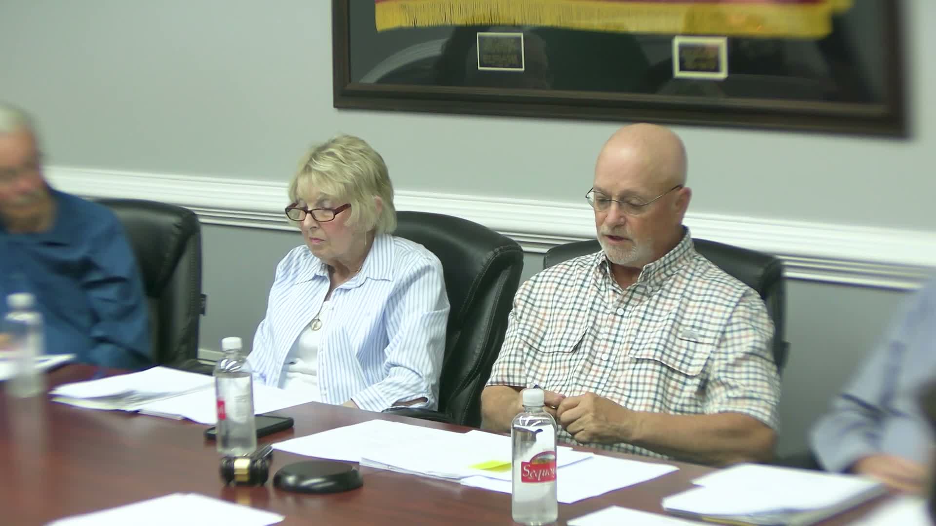 Council approves fence repairs, park stump work, new signs and a lawnmower purchase