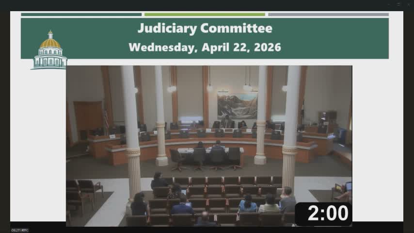 Committee advances arbitration‑fairness bill after series of clarifying amendments
