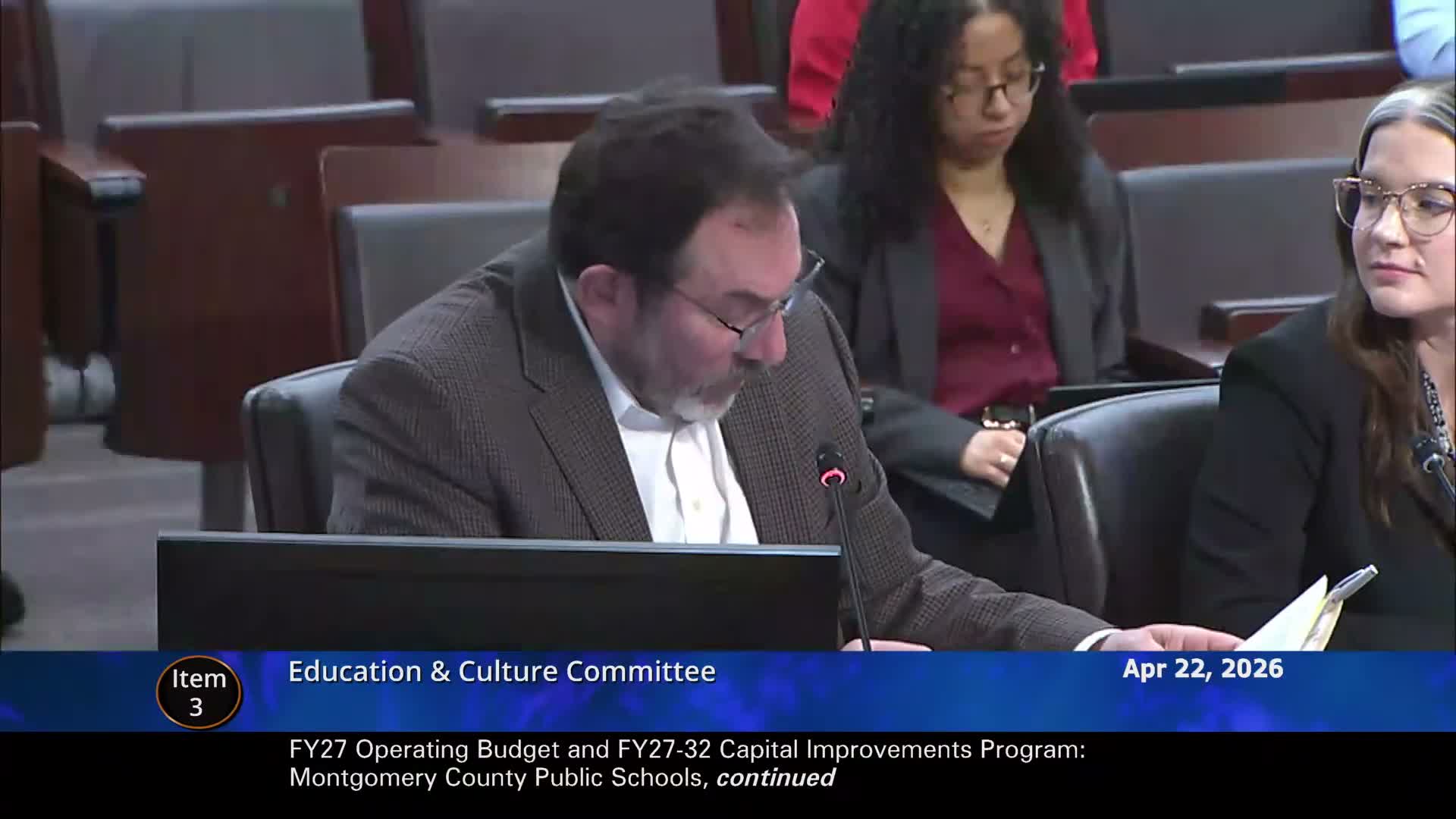 MCPS proposes staffing standards, expanded special‑ed teachers, regional programs and summer/literacy investments