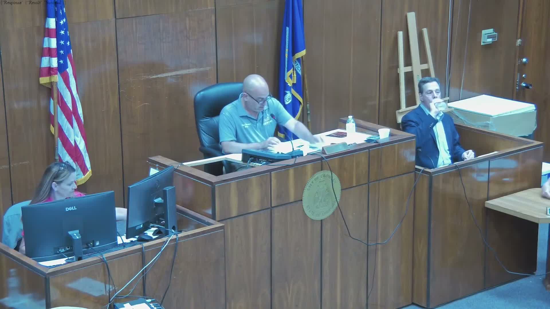 Crowley posts notice for May meeting to consider calling sales‑tax renewal election