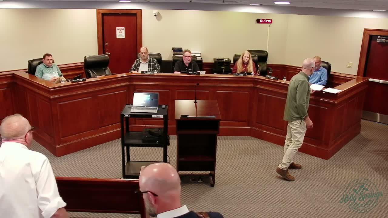 Holly Springs Parks and Recreational Authority approves special-meeting minutes and adjourns
