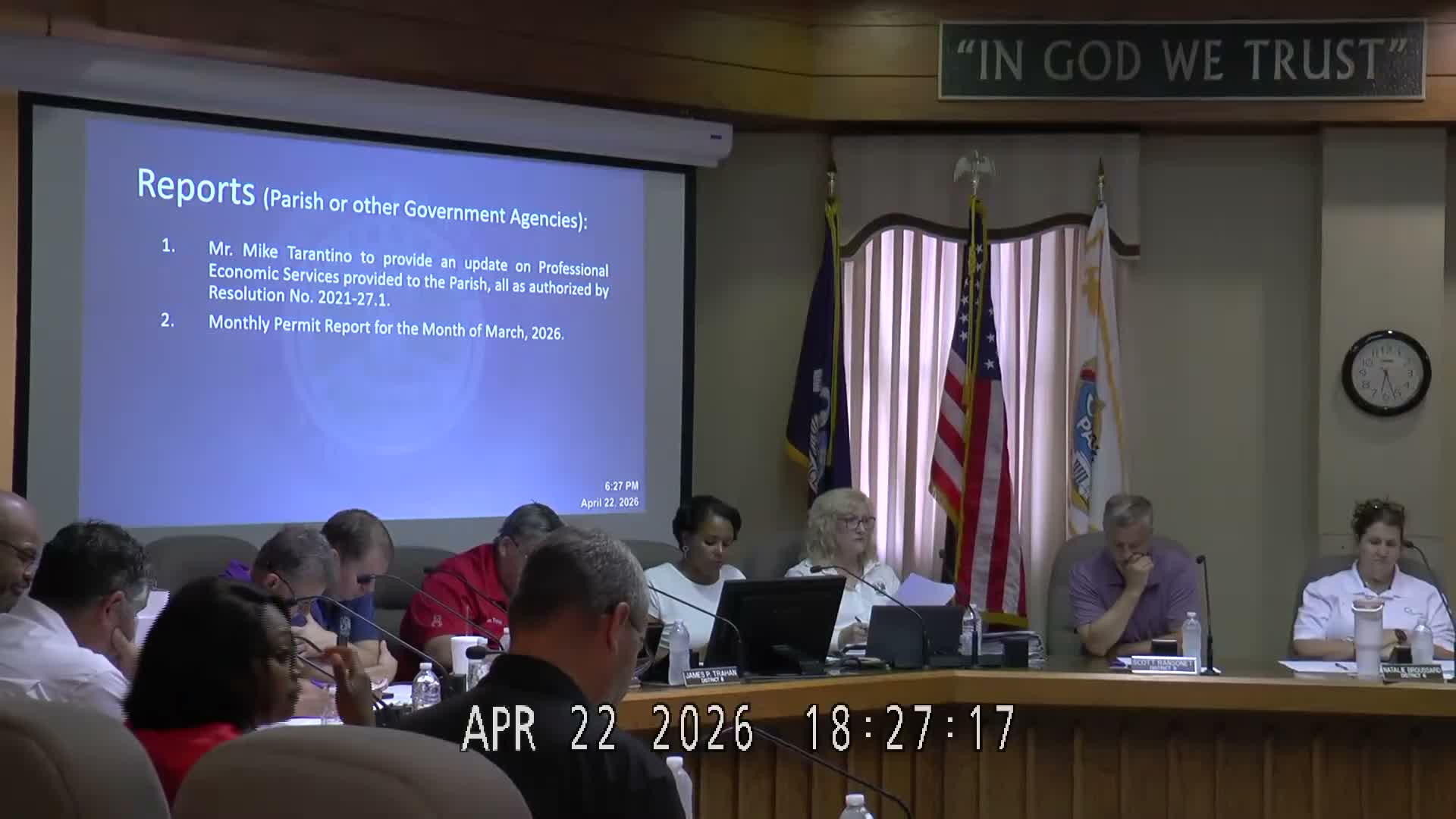 Iberia Parish leaders outline airport, roads and industrial updates; retail sales and unemployment figures cited