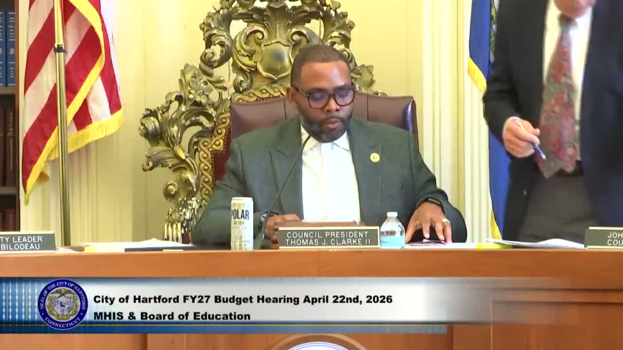 Hartford Public Schools asks city and state for $60.4M to avert deep cuts, cites $52.5M FY27 baseline deficit