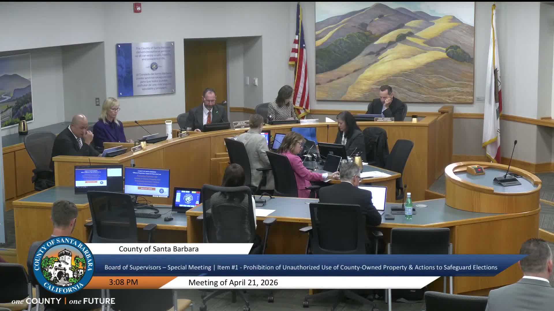 Santa Barbara County supervisors approve policy to limit federal immigration-enforcement activity on county property