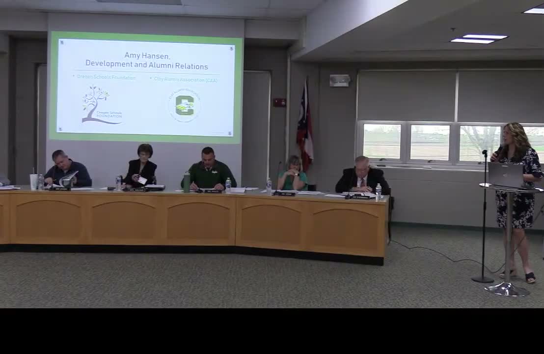 Oregon Schools Foundation reports record fundraising, eyes $1 million endowment by Clay High centennial
