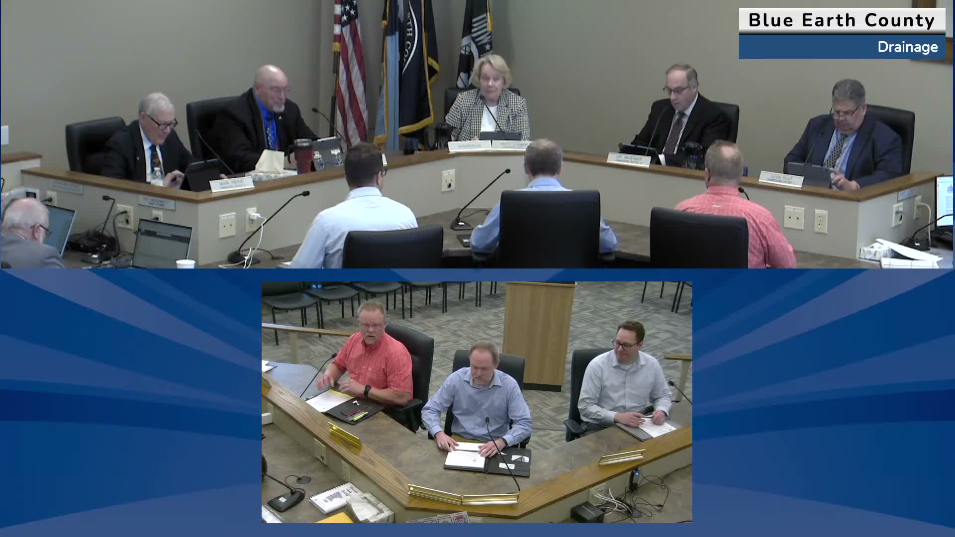 County drainage authority sets multiple ditch hearings and amends lien interest rates