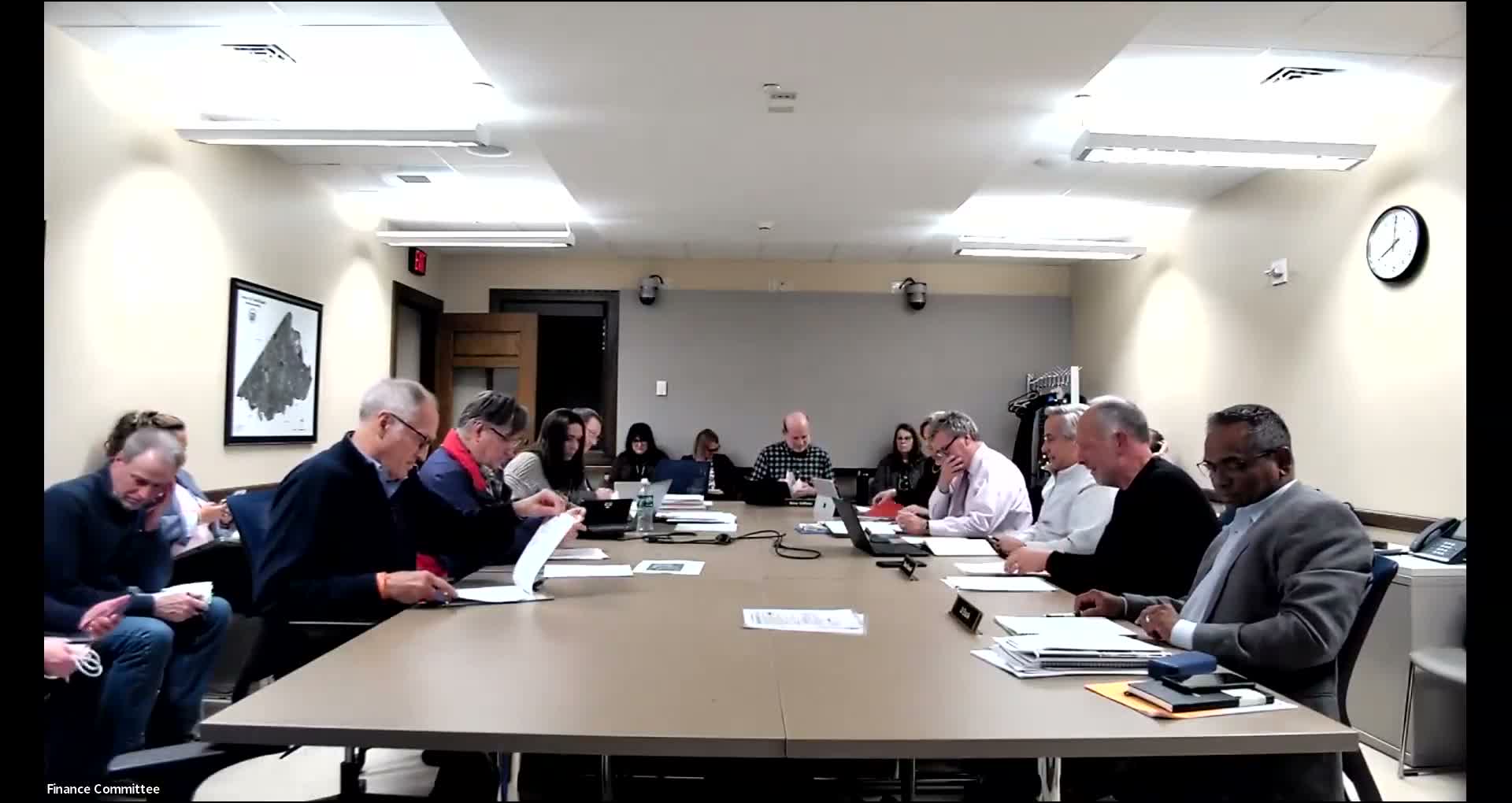 Finance committee asks for fuller analysis, declines to recommend two large‑house zoning articles