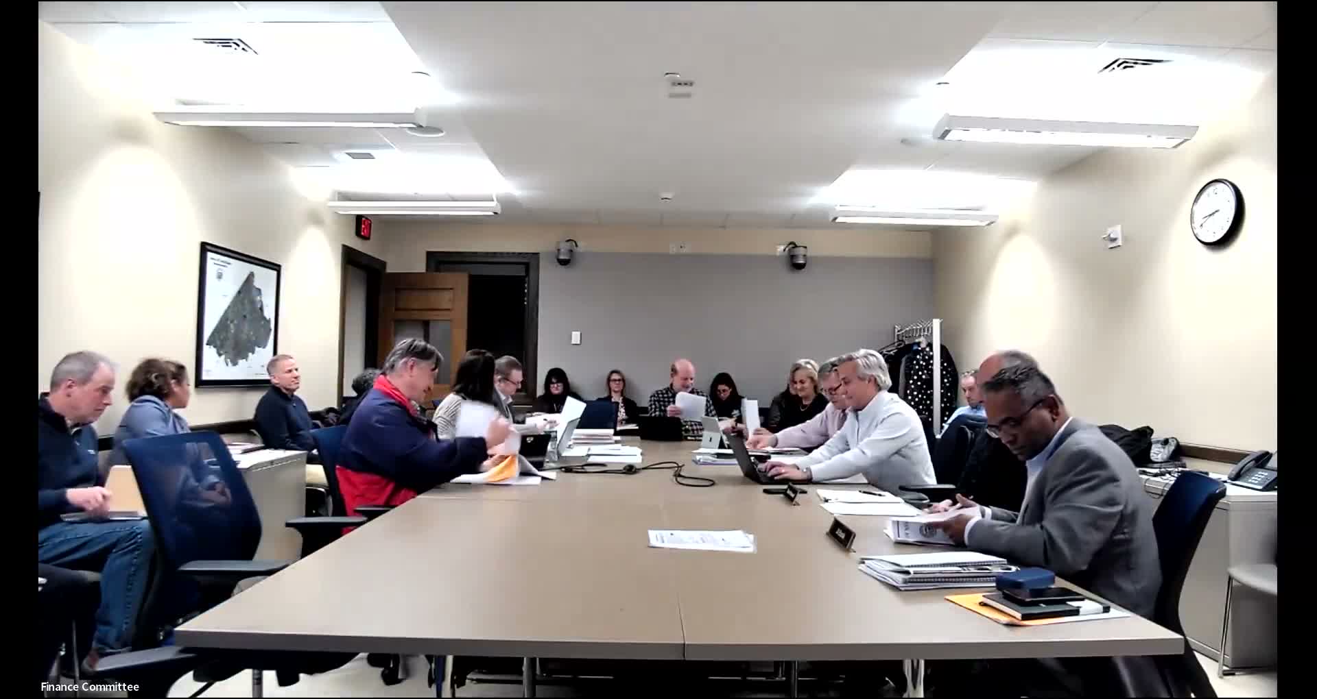 Finance committee backs four collective bargaining agreements covering fire, police and custodial units