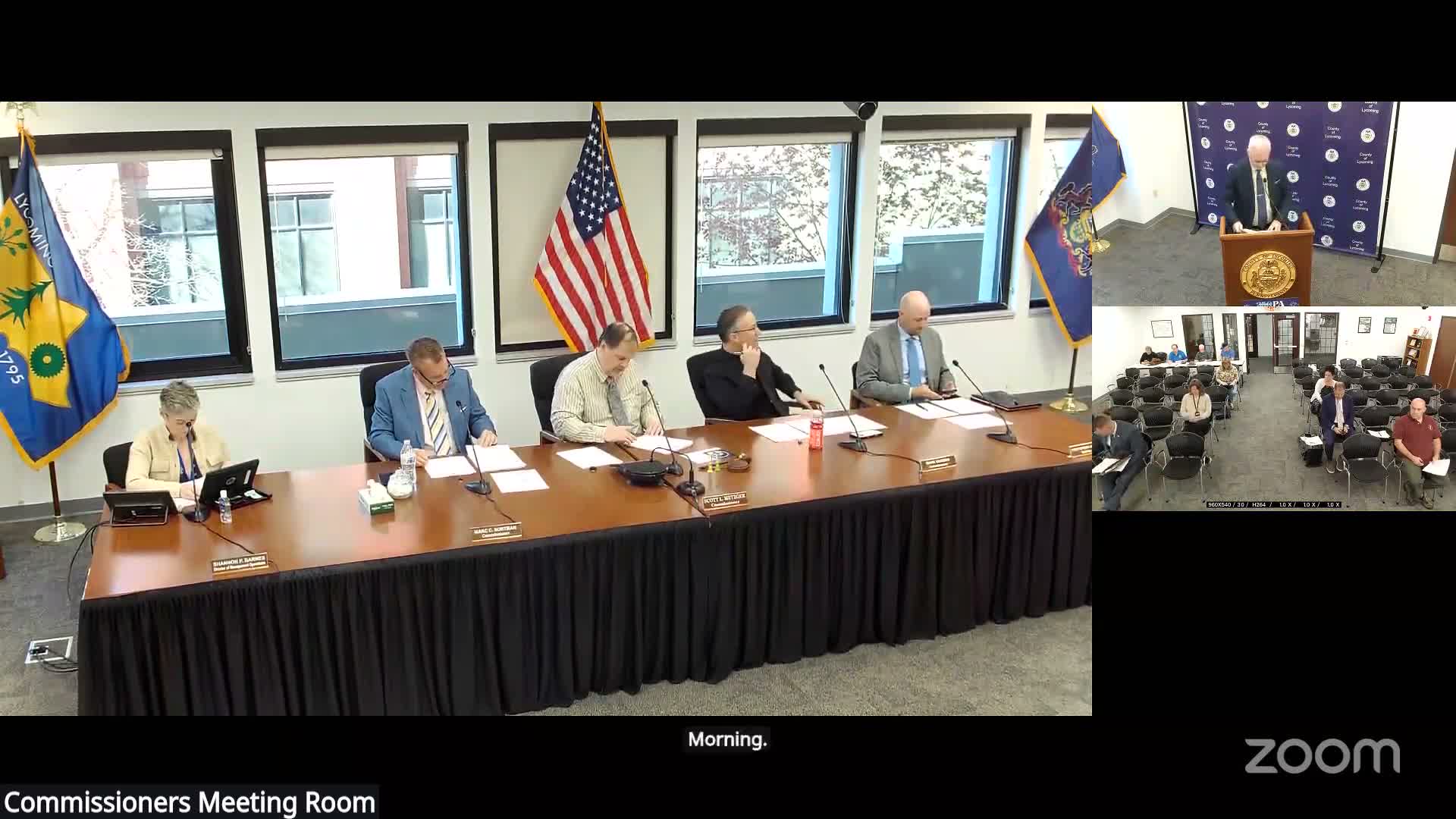 Lycoming commissioners approve grants, election-system purchases and telecom contract in routine business