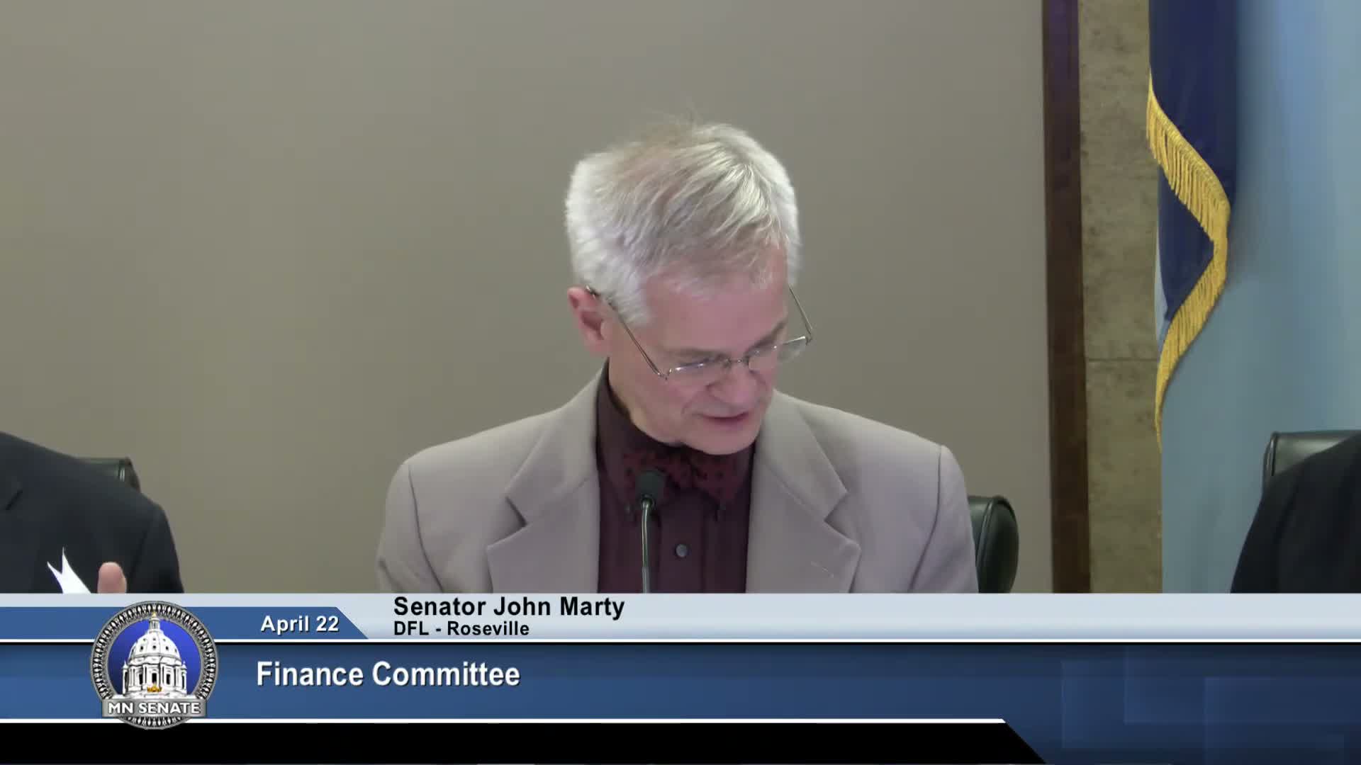 Minn. Senate Finance Committee advances safety-and-security omnibus, sends bill to floor