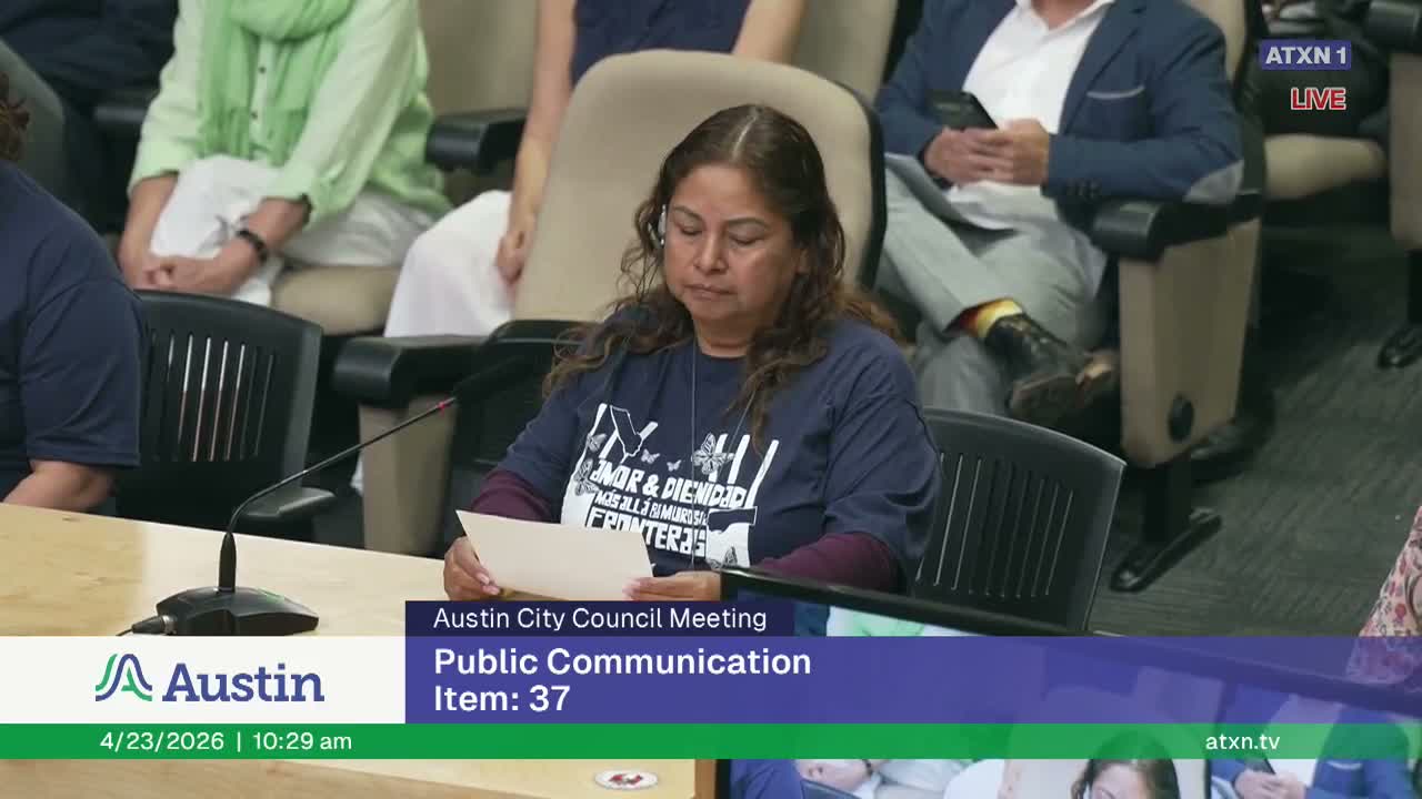 Austin residents, advocates press council to pass "Safe to Call" protections for 911 callers