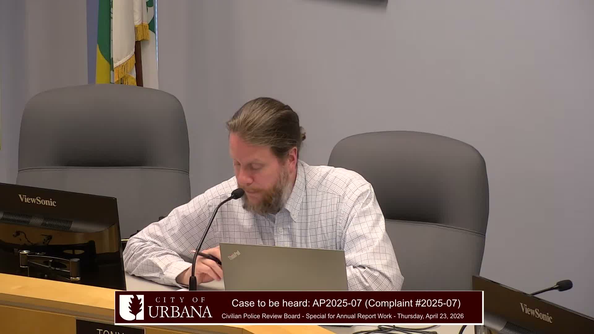 Urbana Civilian Police Review Board wrestles with 2020 data, complaint process and taser review backlog