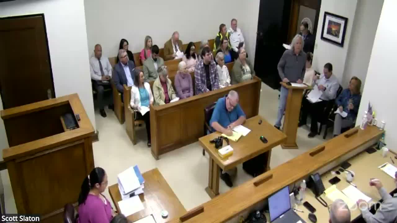 Resident criticizes replat steps as commissioners approve several subdivision items