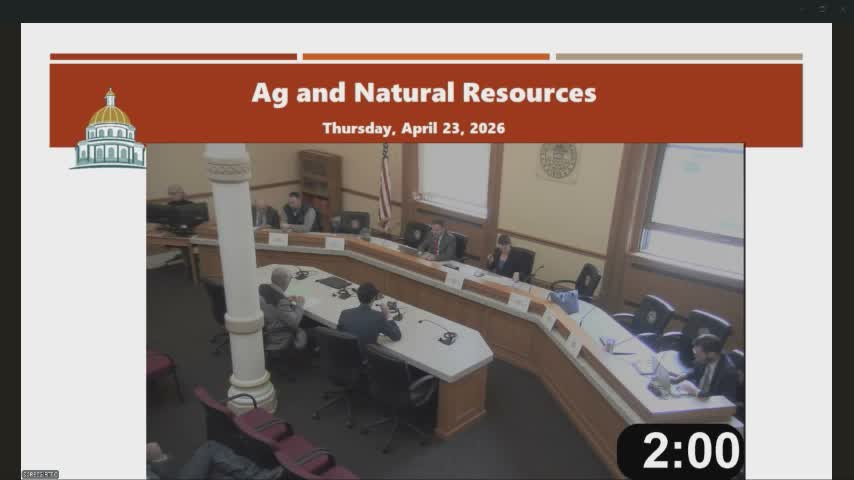 Committee advances $5 million species conservation appropriation to Appropriations