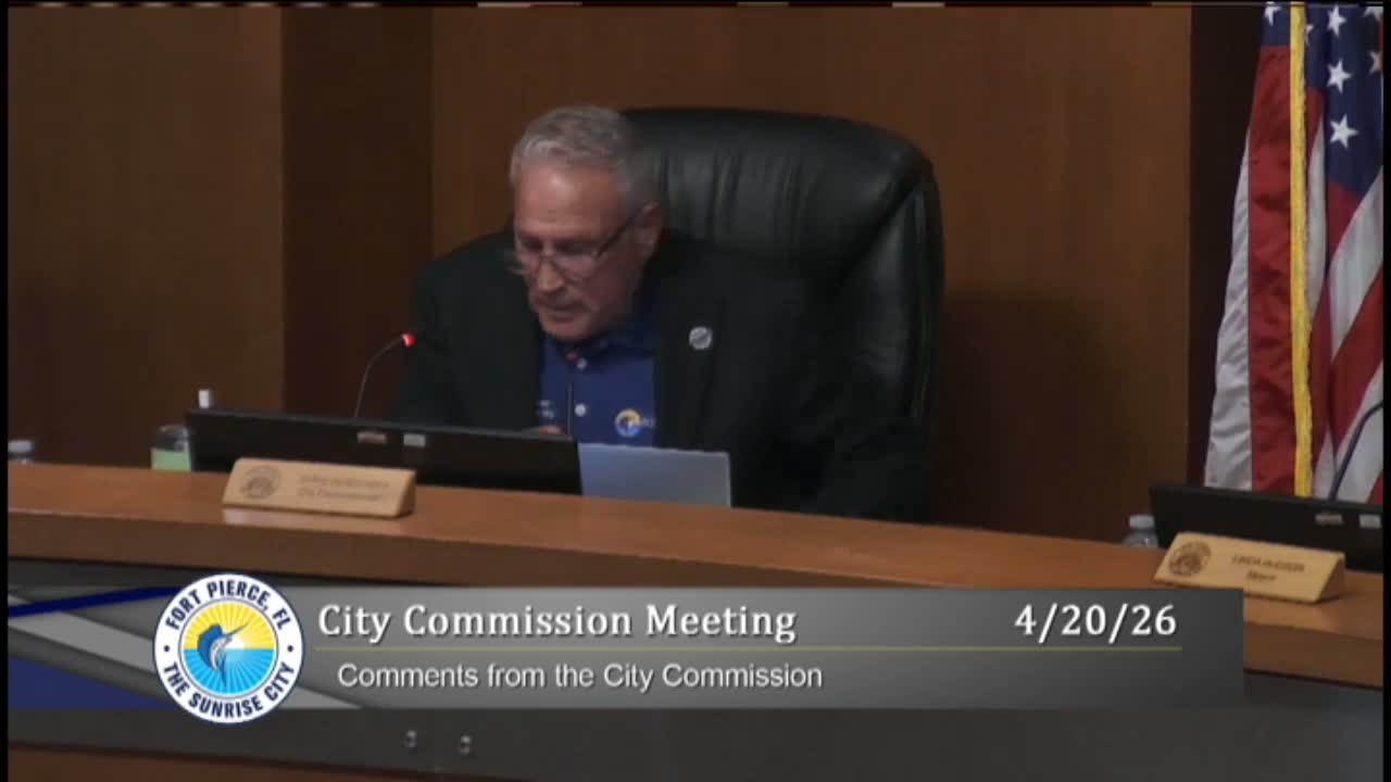 Fort Pierce commissioners call special meeting after heated dispute over charter roles and a personnel garnishment case