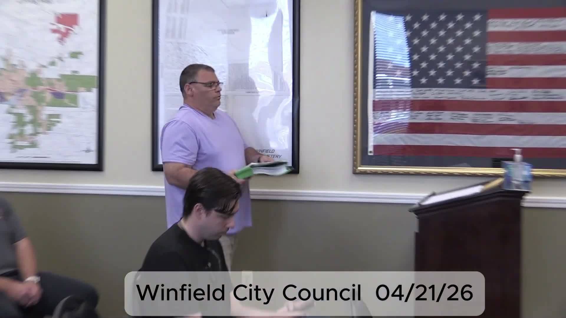 Winfield police chief recommends hires; council approves full‑ and part‑time staffing