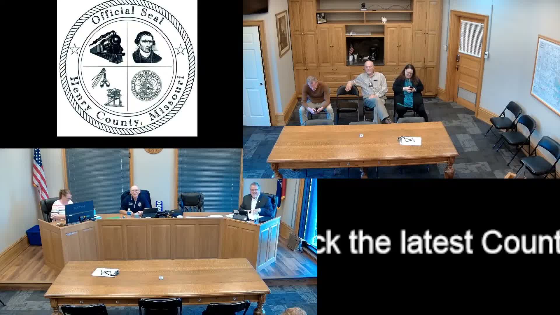 Commissioners, residents discuss culverts, storm damage and a community paver project