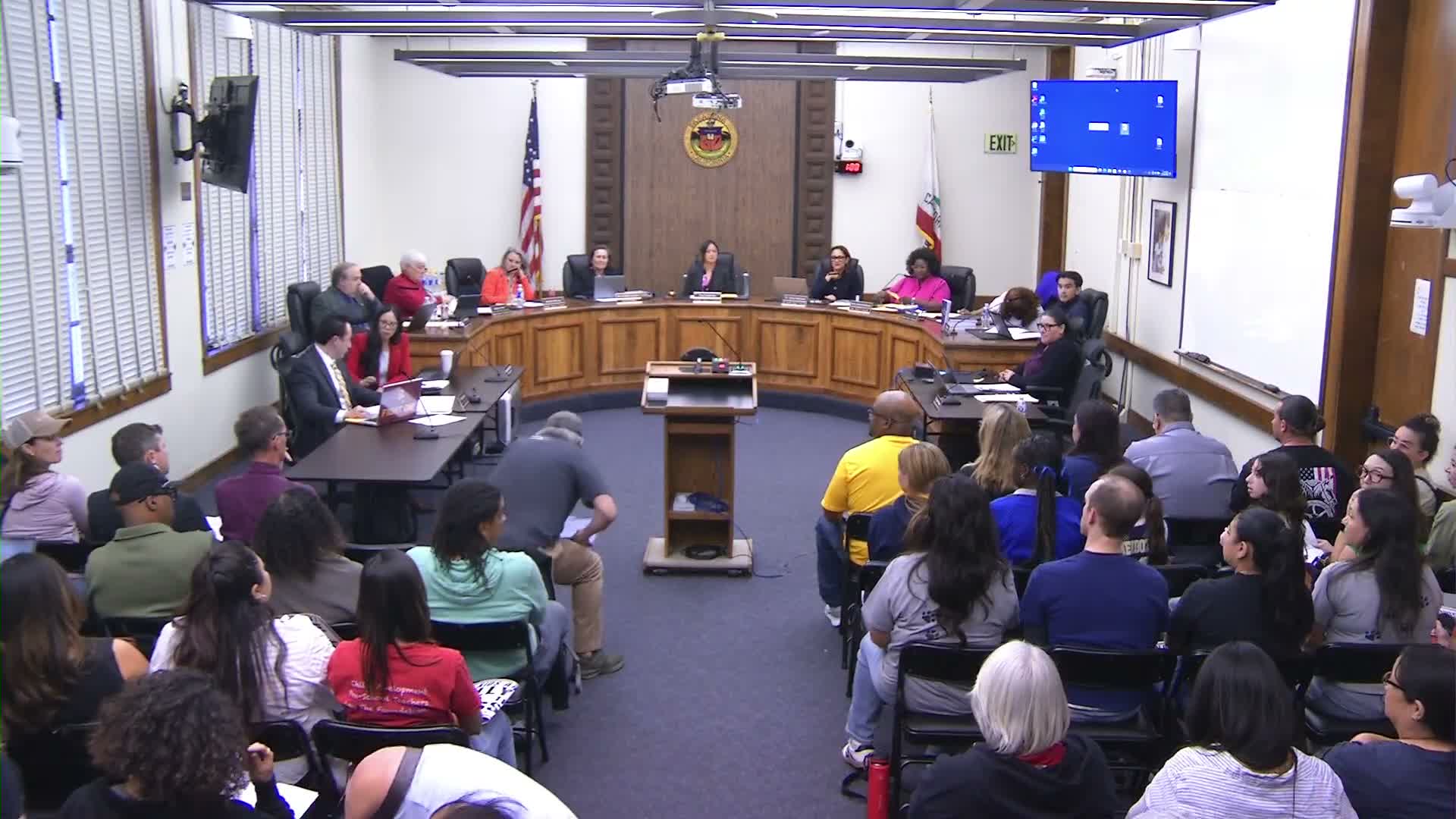 Parents and teachers press Pasadena Unified to stop layoffs, school closures and consolidations