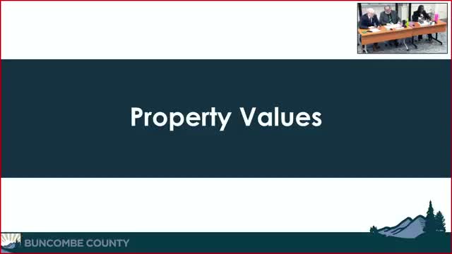 County staff outline mandatory reappraisal and calculate a 39.22¢ revenue‑neutral tax rate