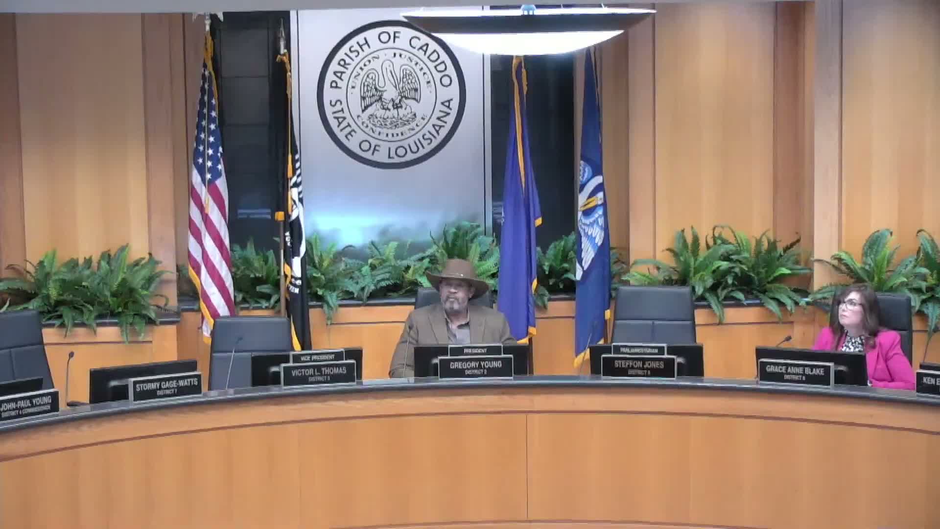 Committee updates Caddo Parish disaster-preparedness booklet; hears constable training and $152,000 Blanchard police vehicle request