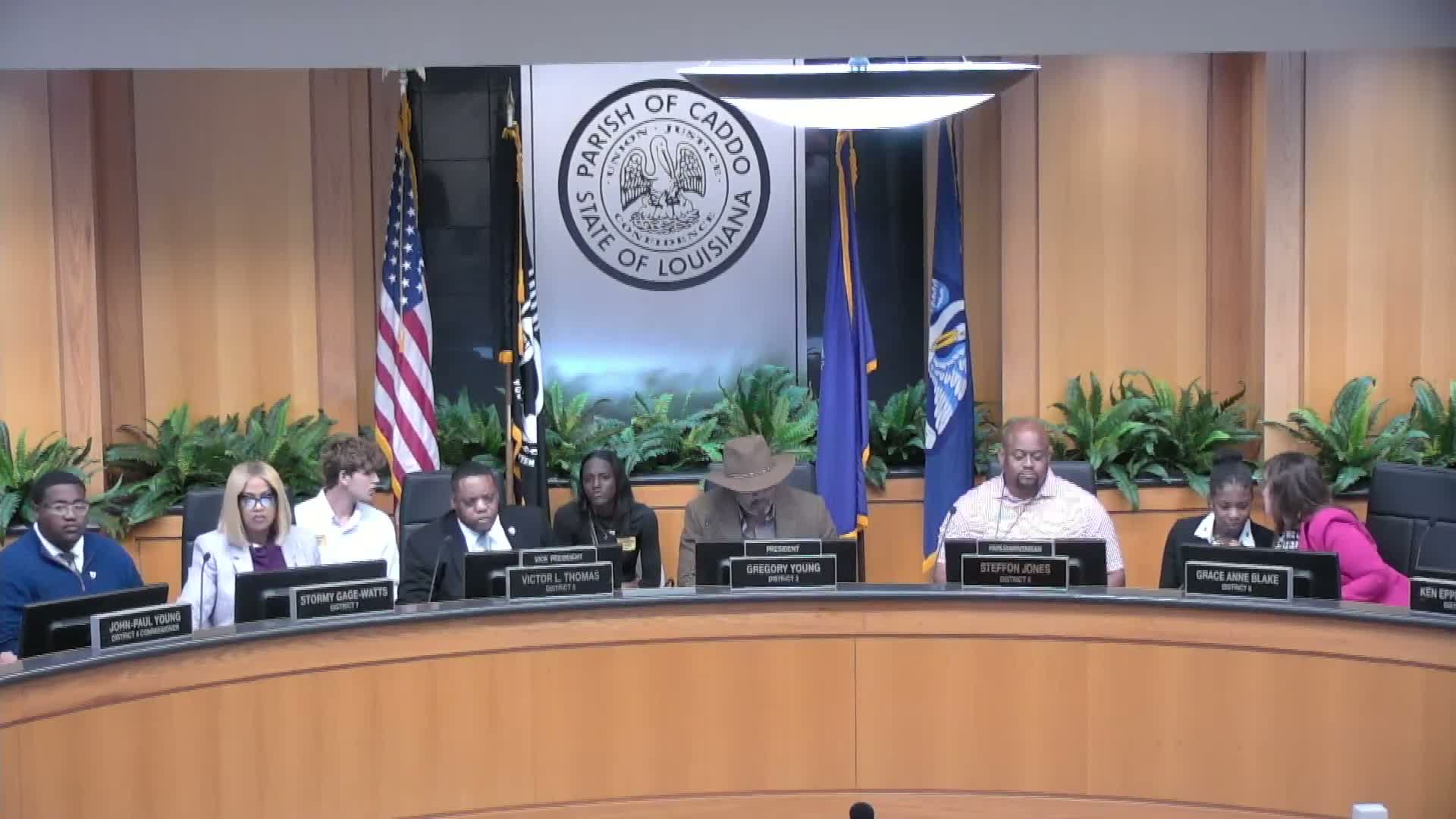Caddo Parish Commission approves ankle-monitoring pilot for selected misdemeanor inmates