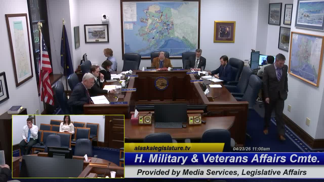 Committee hears SJR 30 praising the military; sets amendment deadline and records public testimony