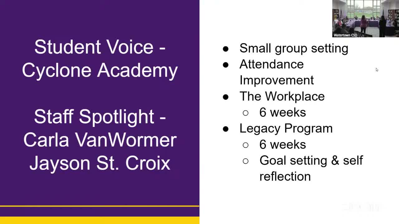 CASE staff and students say Cyclone Academy helped boost attendance and class performance