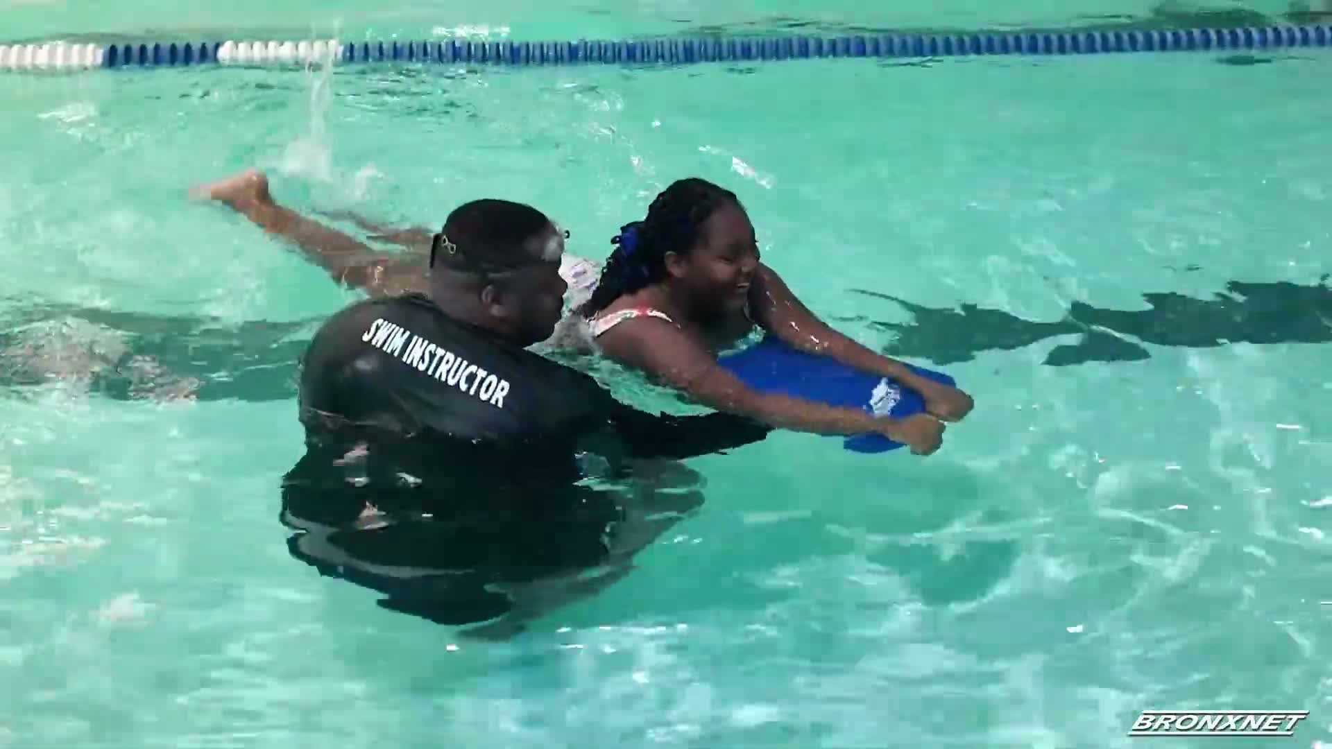 Sigma Gamma Rho and Common Point bring Swim 1922 water-safety lessons to Bronx youth