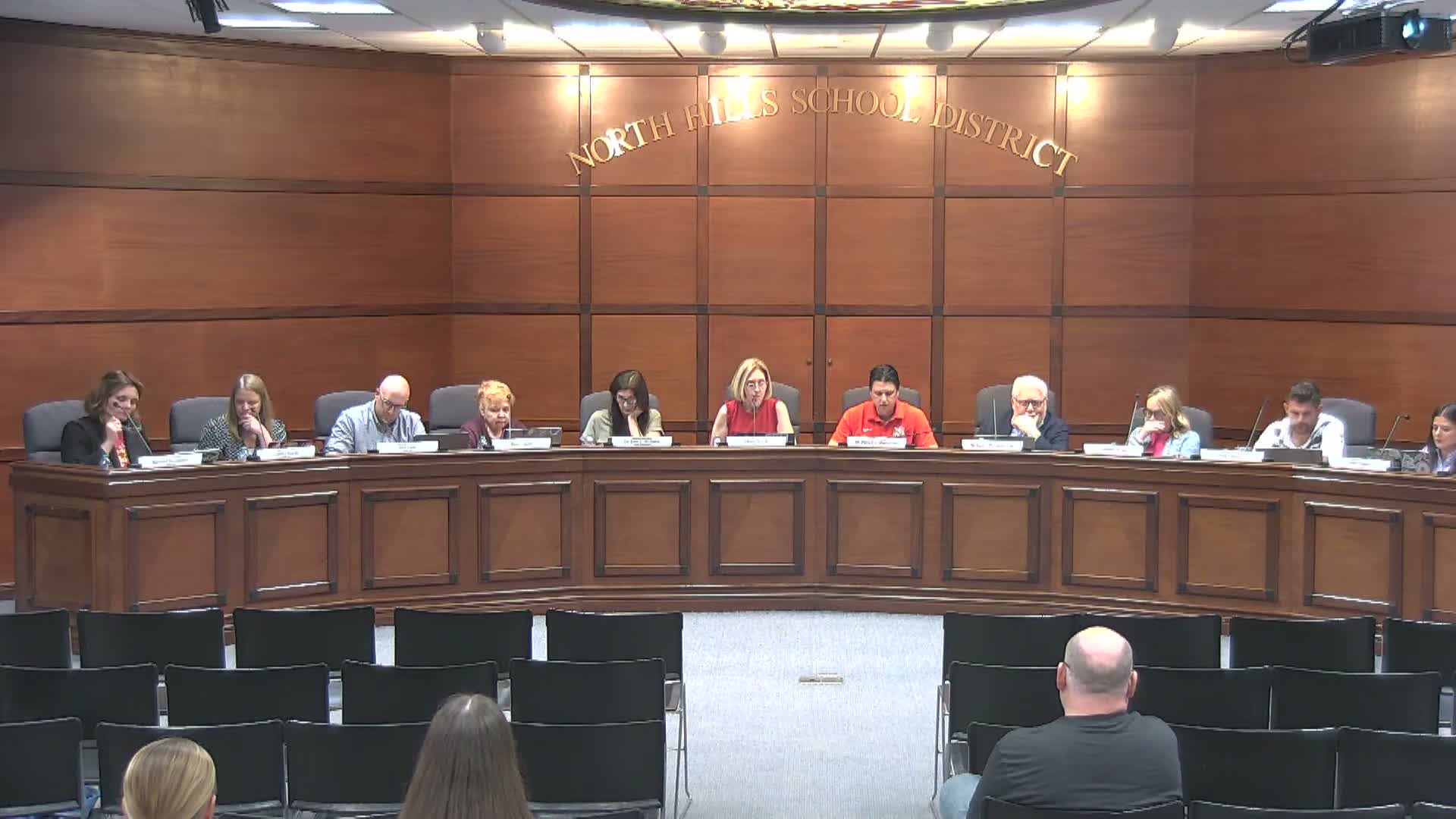 North Hills board recognizes United Way partnership, hears Germany trip report and approves routine consent and personnel items