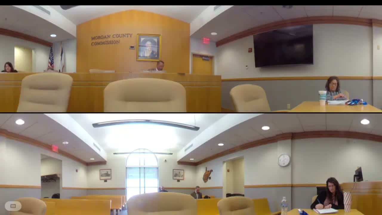 Morgan County Commission approves levy rates, grants and routine business in consent vote