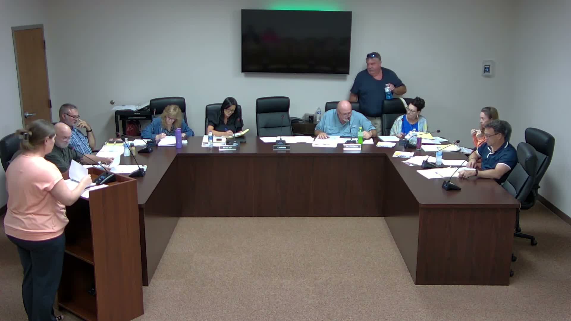 School finance director presents Coffee County Schools budget; board approved 2% to meet $50,000 starting-pay requirement