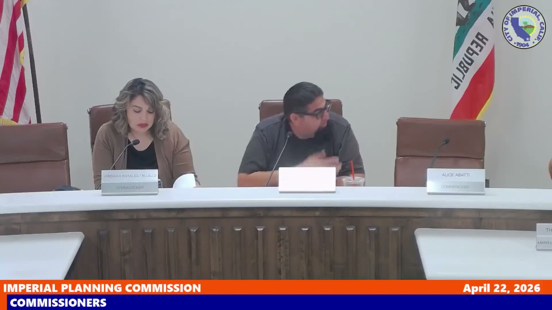Staff briefs planning commission on data center lawsuit, lot merger and outstanding water and permitting issues
