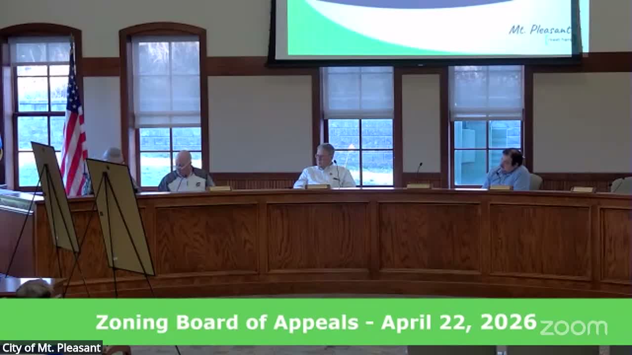 Two hearings postponed after board cites limited membership, offers postponement option