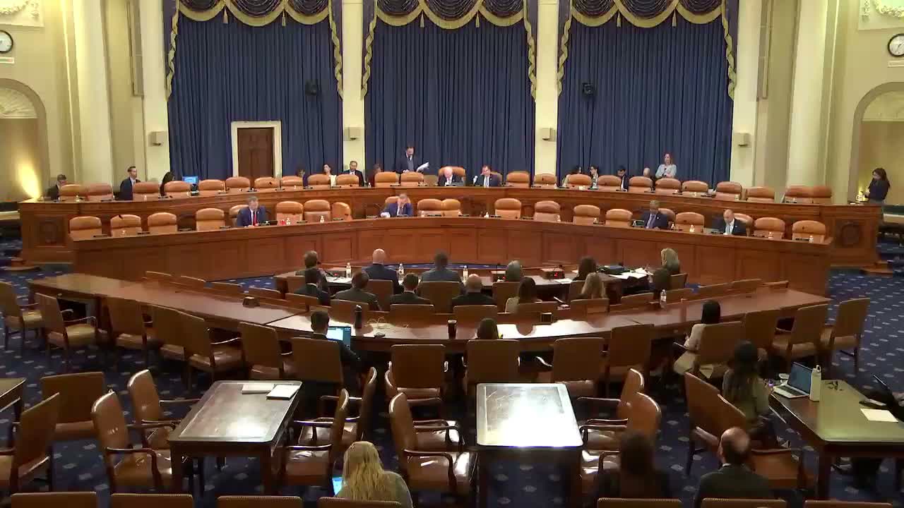 Chair asks how HHS can use AI to stop improper payments; Ms. Clark cites California hospice case