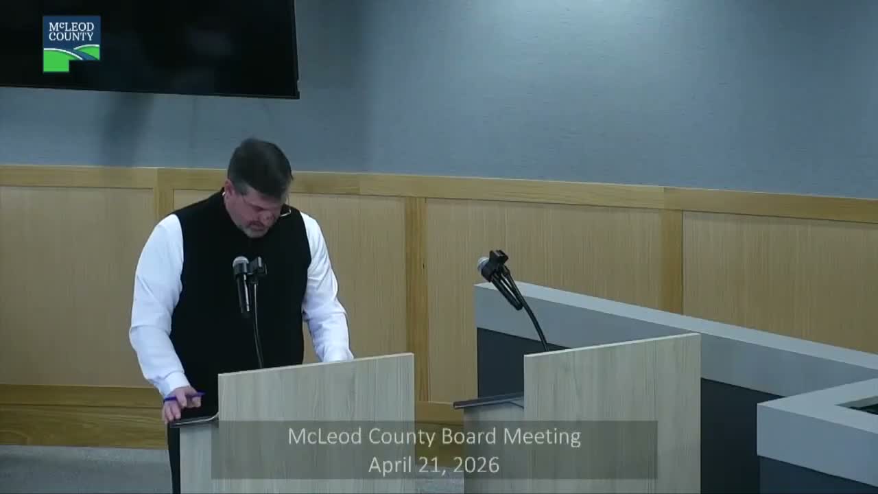 Board adopts narrower change to feedlot ordinance to allow out‑of‑county manure by permit and increase setbacks
