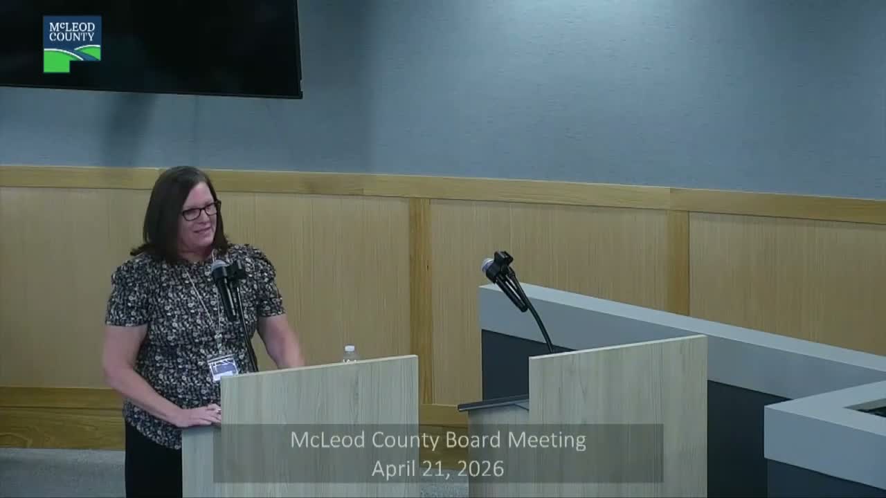 McLeod County OKs Ditch‑40 crossing replacement; schedules public meeting on Ditch 12A bids