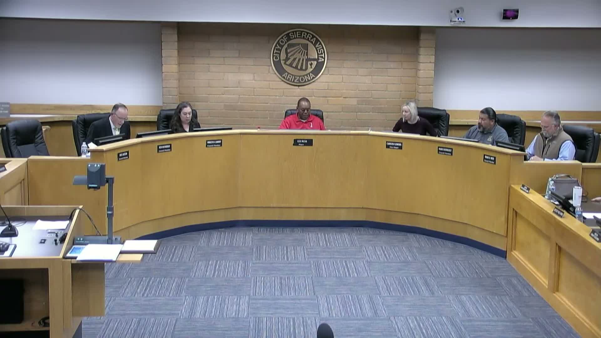 At-a-glance: agenda and consent items approved at Sierra Vista council meeting