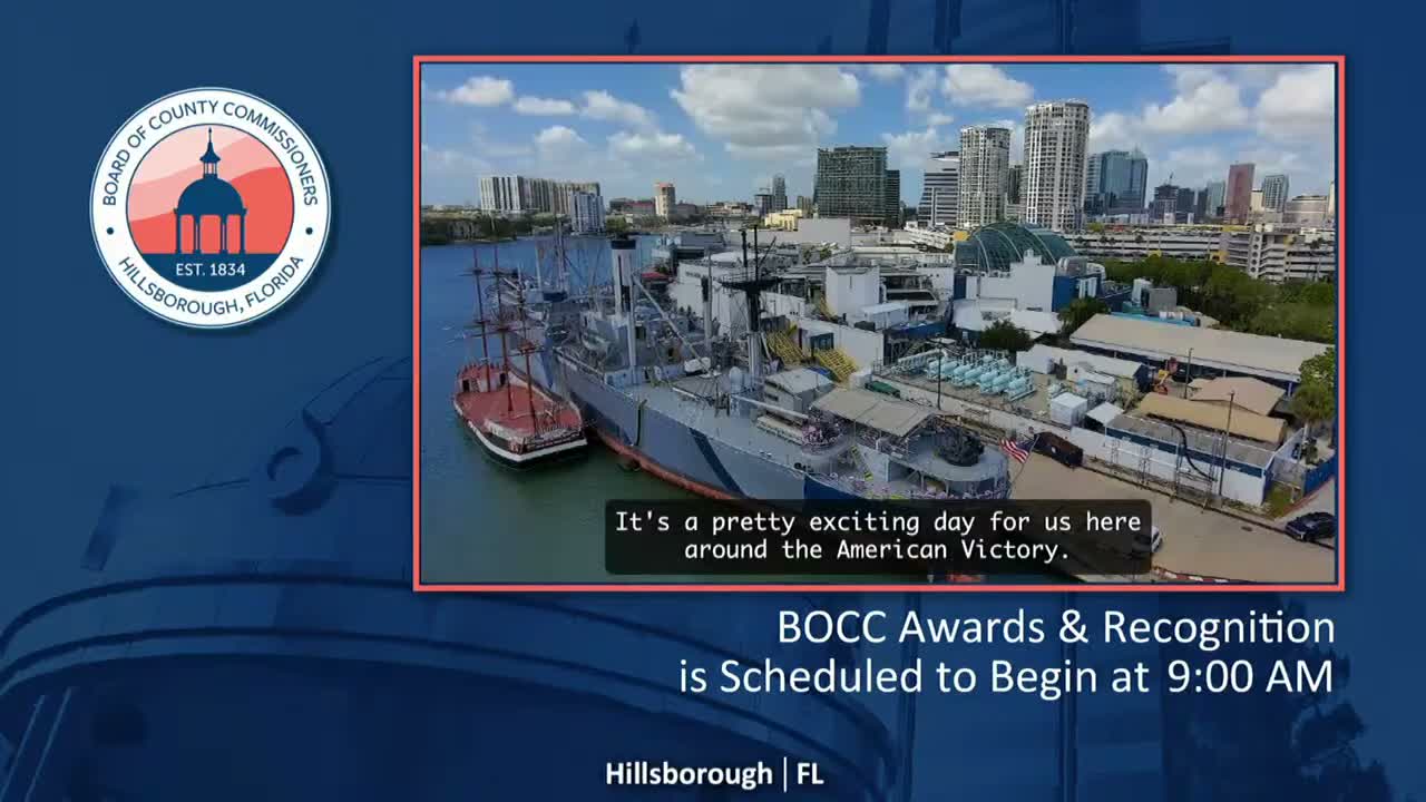 Victory Ship designated Florida state flagship; local partners praise county support