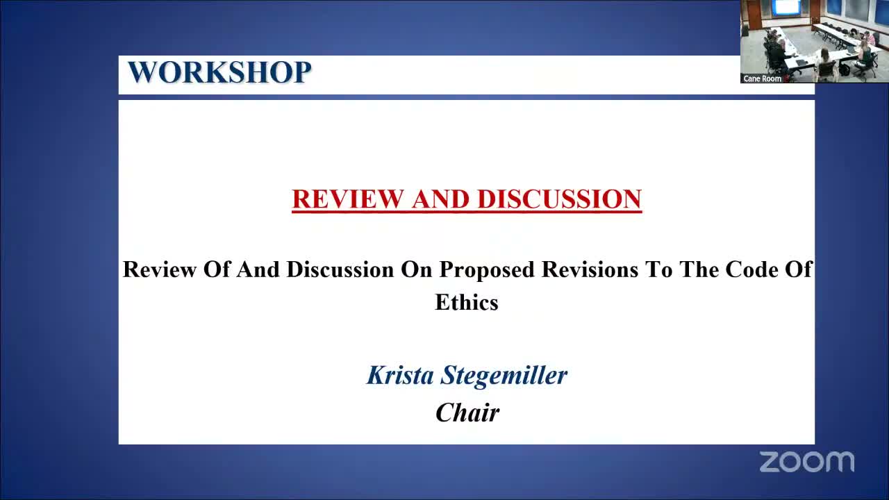 Board agrees to leave proposed wording in section 2-103 on sanctions for violations