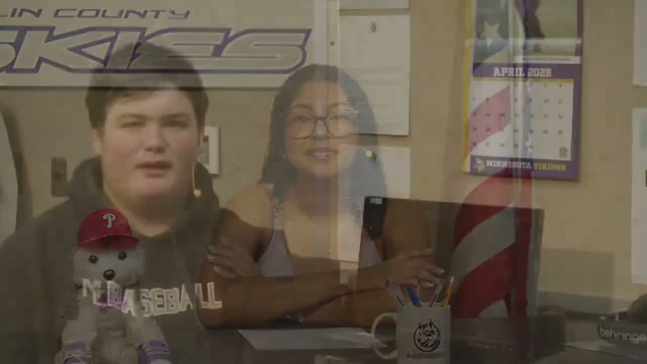 Ineligible content: student morning announcements, not a civic meeting