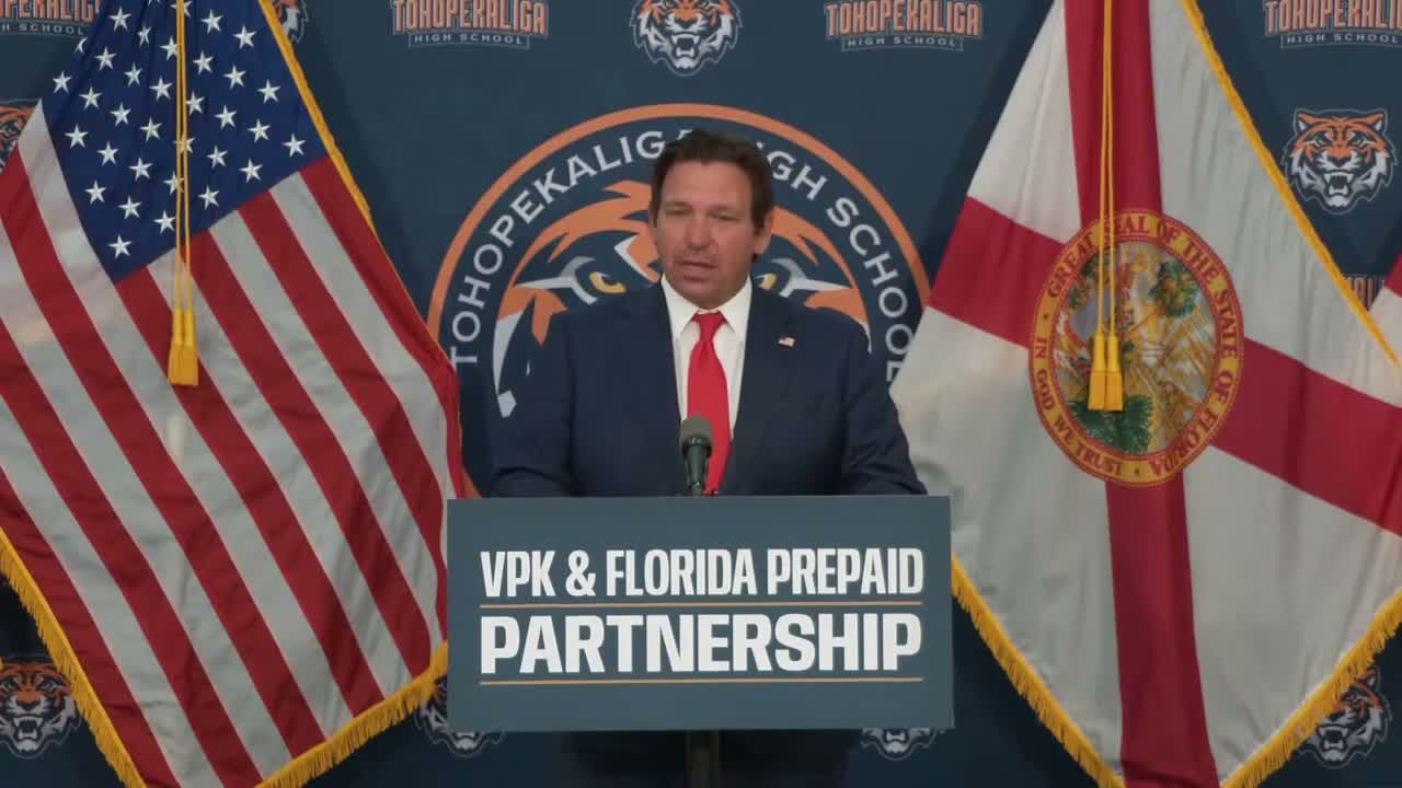 DeSantis says property‑tax ballot changes will require legislature and special session; ethics review could follow reports on sheriff’s hiring