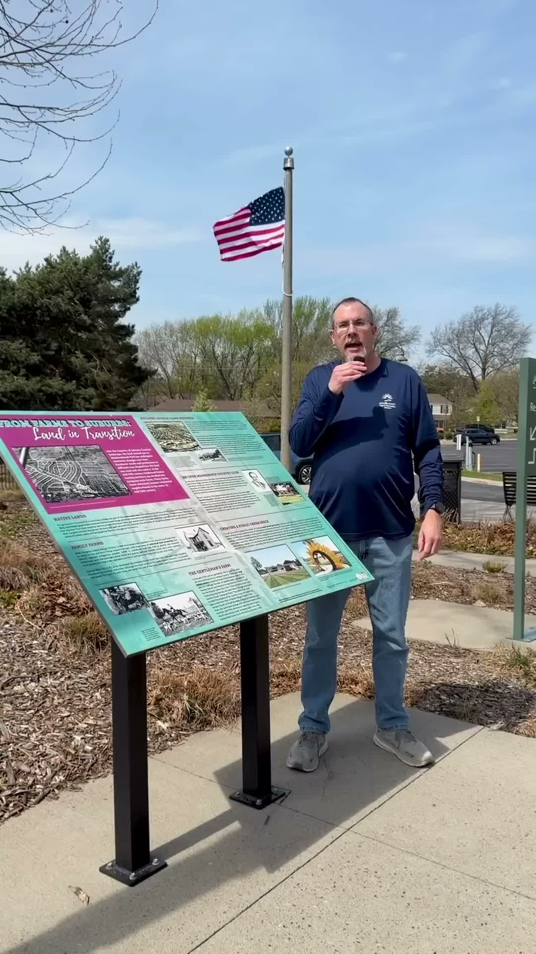 Johnson County highlights local history with "History in the Parks" interpretive markers
